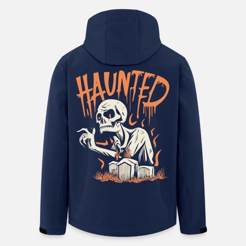 Haunted Skeleton - Recycelte Männer Softshell-Jacke von Stanley/Stella - Navy