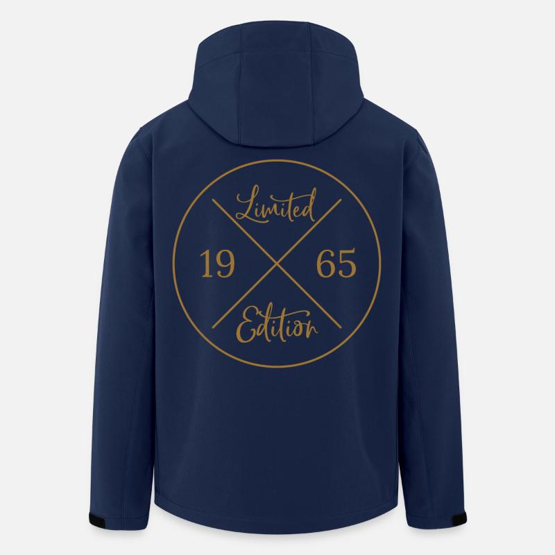 Limited Edition 1965 - Recycelte Männer Softshell-Jacke von Stanley/Stella - Navy