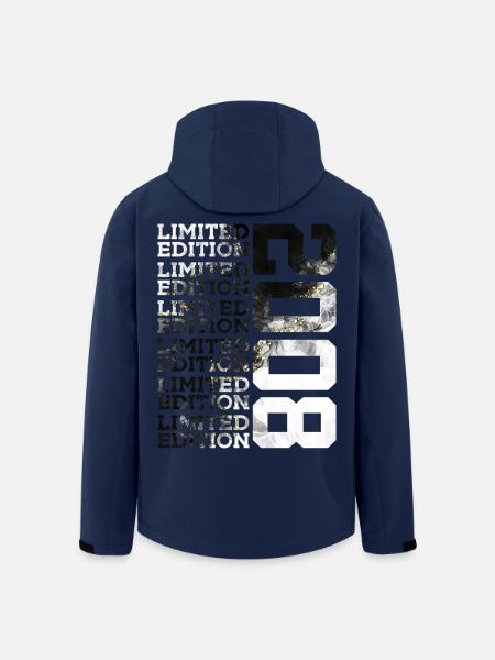 18 JAHRE LIMITED EDITION 2008 18. GEBURTSTAG - Recycelte Männer Softshell-Jacke von Stanley/Stella - Navy