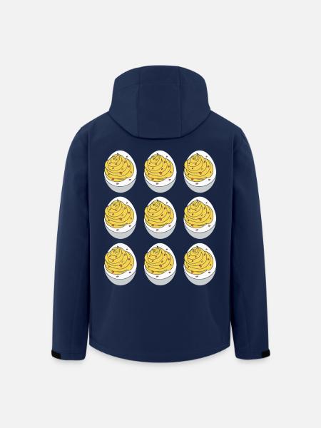 Gefüllte Eier - Recycelte Männer Softshell-Jacke von Stanley/Stella - Navy
