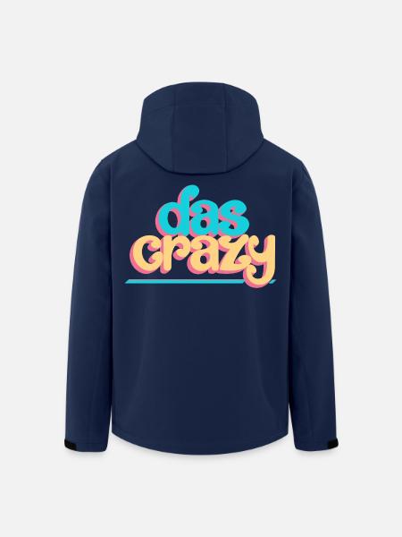 Das crazy - Recycelte Männer Softshell-Jacke von Stanley/Stella - Navy