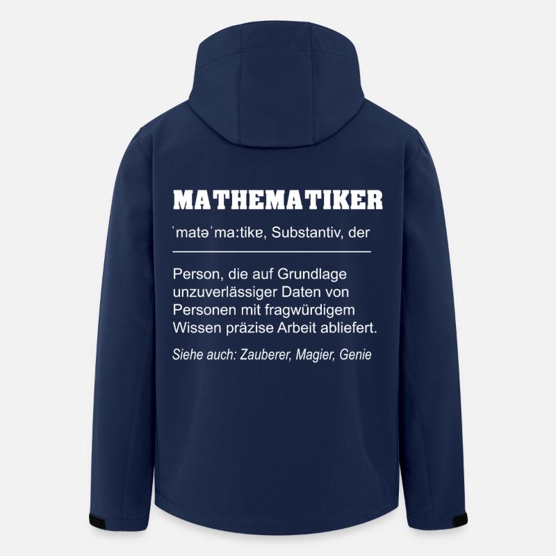 Mathematiker Definition - Recycelte Männer Softshell-Jacke von Stanley/Stella - Navy