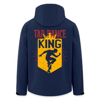 Stepptanz Stepptänzer Stepptänzerin Stepper - Recycelte Männer Softshell-Jacke von Stanley/Stella - Navy - Hinten - AI Model Male 185 light (185cm)