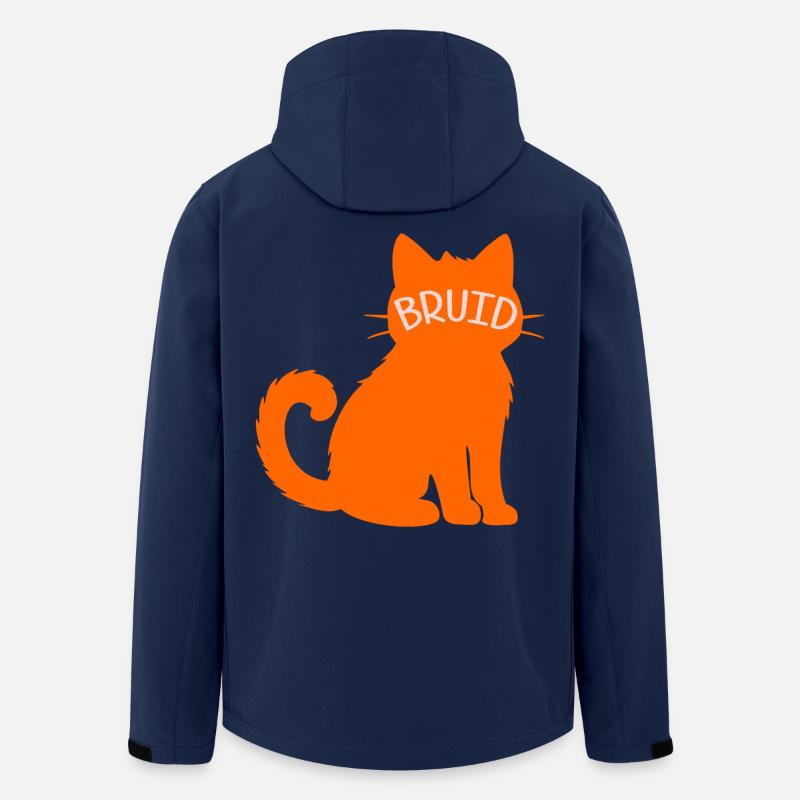 Cats Bride - Recycelte Männer Softshell-Jacke von Stanley/Stella - Navy