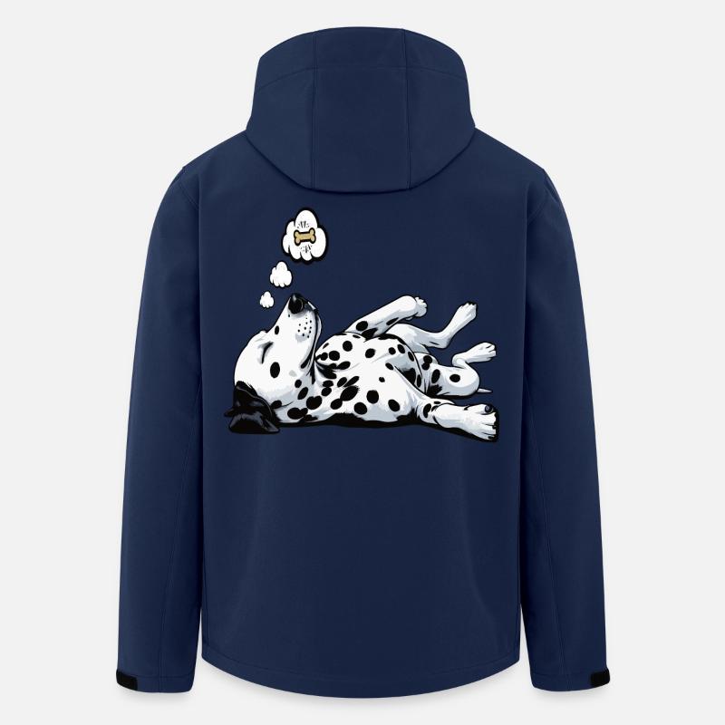 Dalmatians Dalmatian Keepers Dalmatian Owners - Men’s Recycled Softshell Jacket by Stanley/Stella - navy