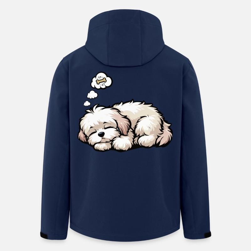Havanese Havanese Owners Havanese Farmers - Men’s Recycled Softshell Jacket by Stanley/Stella - navy