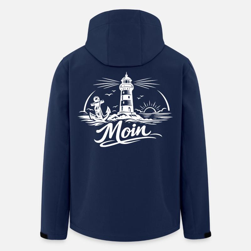 Moin - Recycelte Männer Softshell-Jacke von Stanley/Stella - Navy