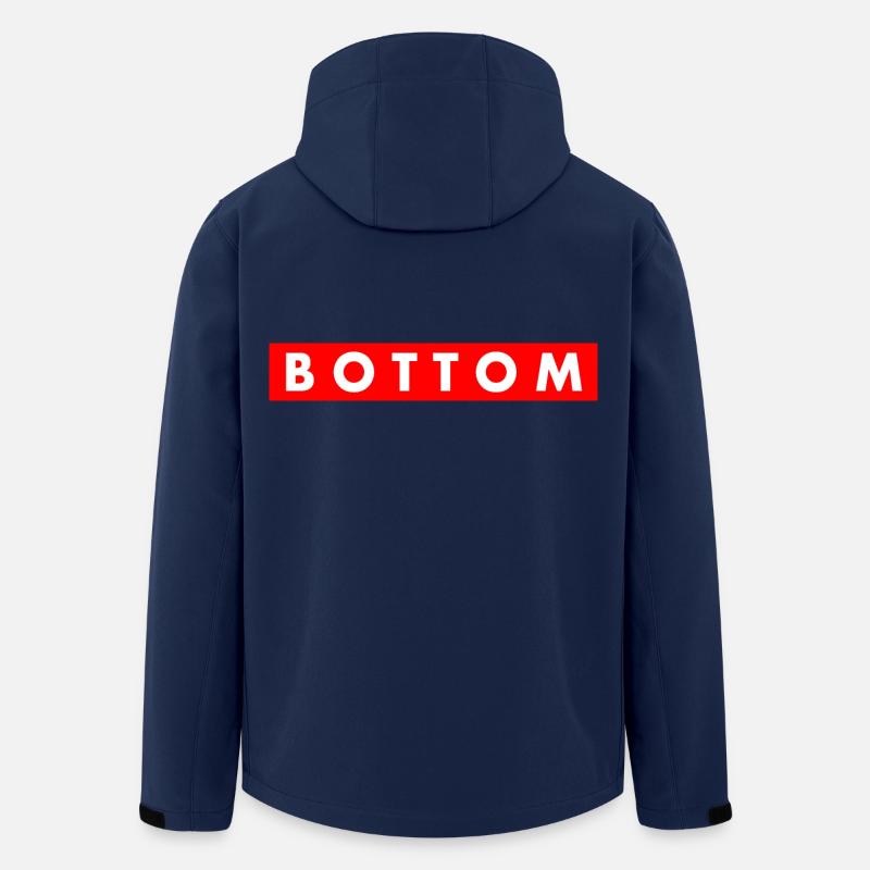 Bottom - Recycelte Männer Softshell-Jacke von Stanley/Stella - Navy
