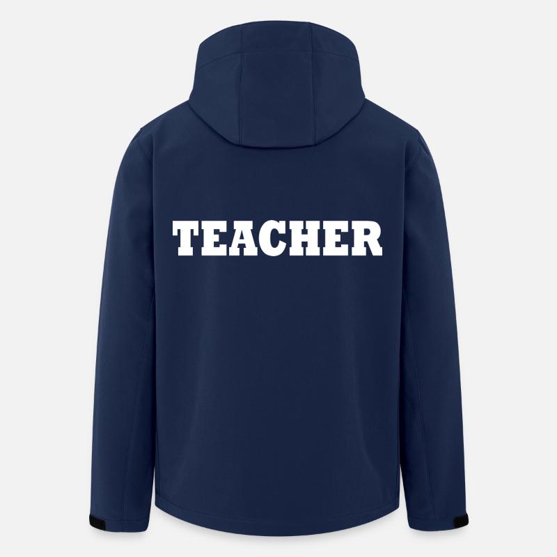 Teacher - Recycelte Männer Softshell-Jacke von Stanley/Stella - Navy
