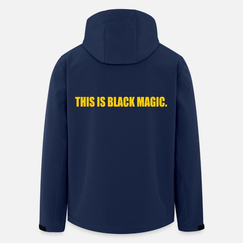 this is black magic - Recycelte Männer Softshell-Jacke von Stanley/Stella - Navy