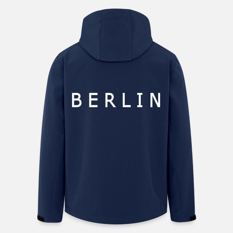 Berlin - Men’s Recycled Softshell Jacket by Stanley/Stella - navy