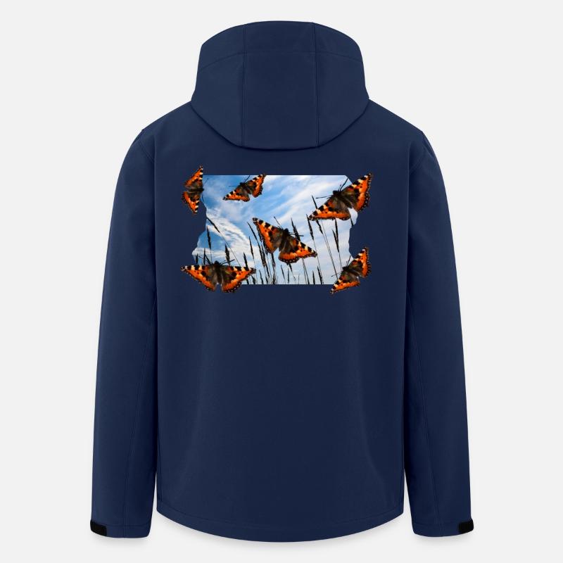 SCHMETTERLING - Recycelte Männer Softshell-Jacke von Stanley/Stella - Navy