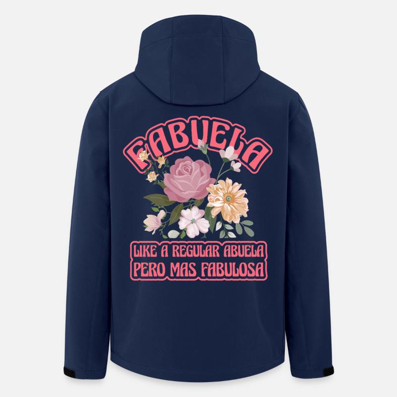 Fabuela - Recycelte Männer Softshell-Jacke von Stanley/Stella - Navy