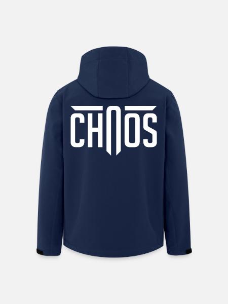 Chaos - Recycelte Männer Softshell-Jacke von Stanley/Stella - Navy