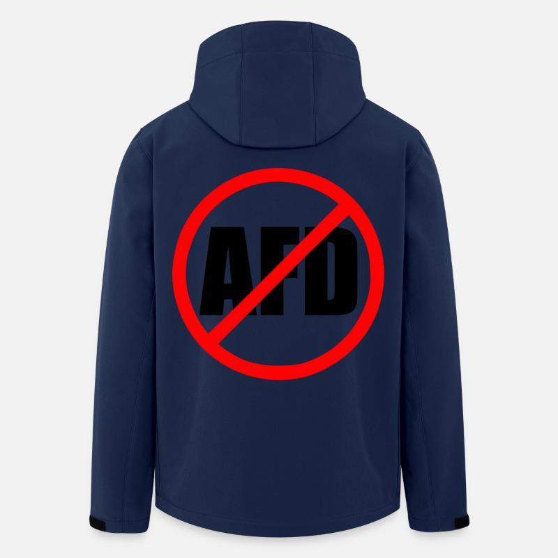 Afd - Recycelte Männer Softshell-Jacke von Stanley/Stella - Navy