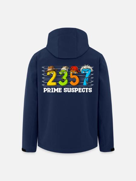 Lustige Mathe-Zahlen - Recycelte Männer Softshell-Jacke von Stanley/Stella - Navy