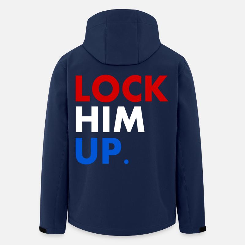 Lock him up - Recycelte Männer Softshell-Jacke von Stanley/Stella - Navy