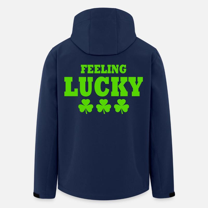 feeling lucky - Recycelte Männer Softshell-Jacke von Stanley/Stella - Navy