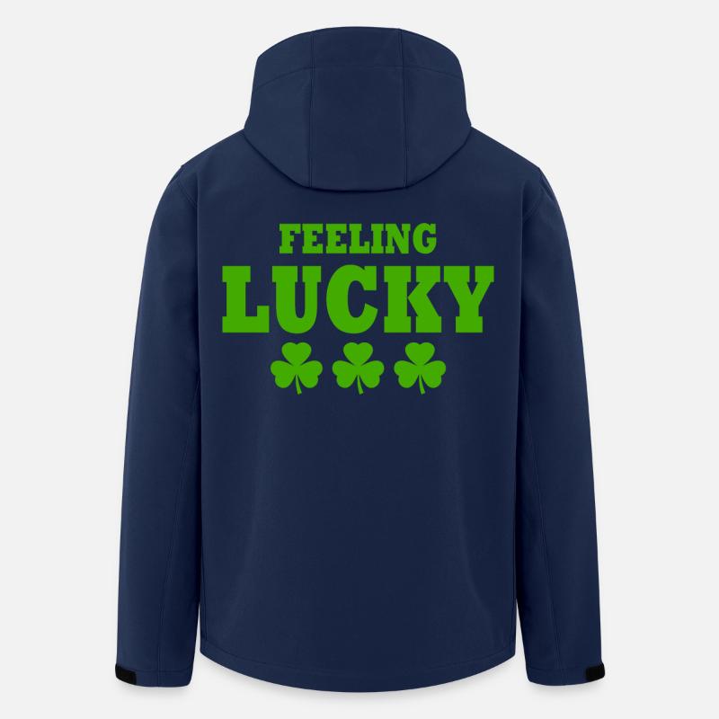 feeling lucky - Recycelte Männer Softshell-Jacke von Stanley/Stella - Navy