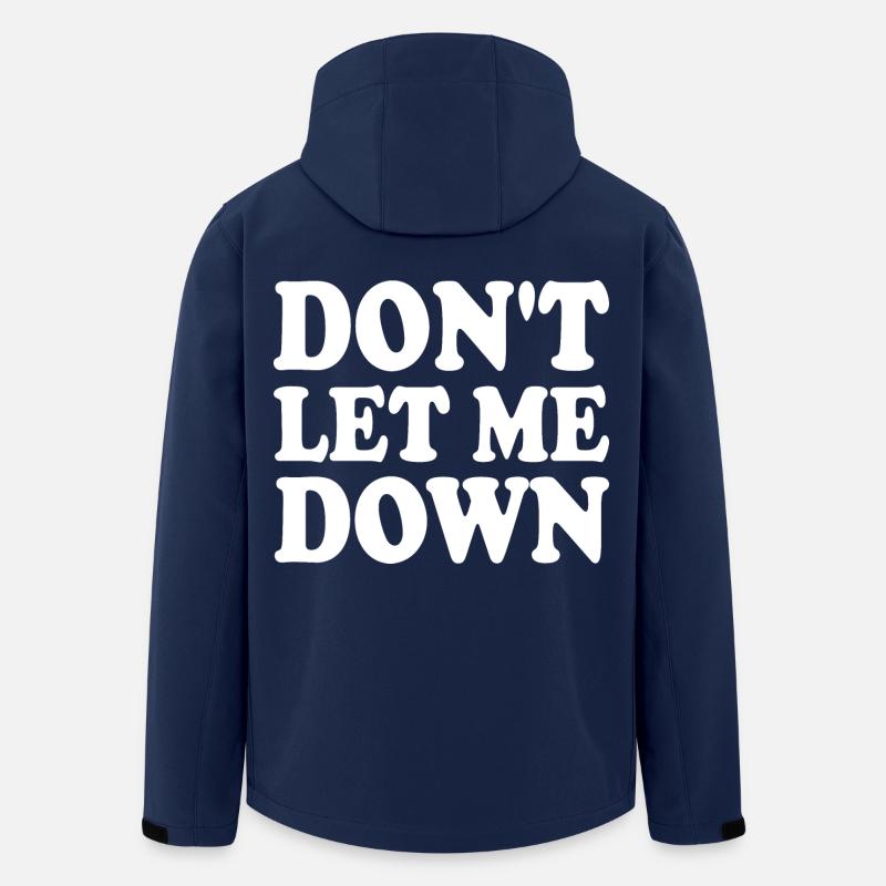 Don't let me down - Men’s Recycled Softshell Jacket by Stanley/Stella - navy