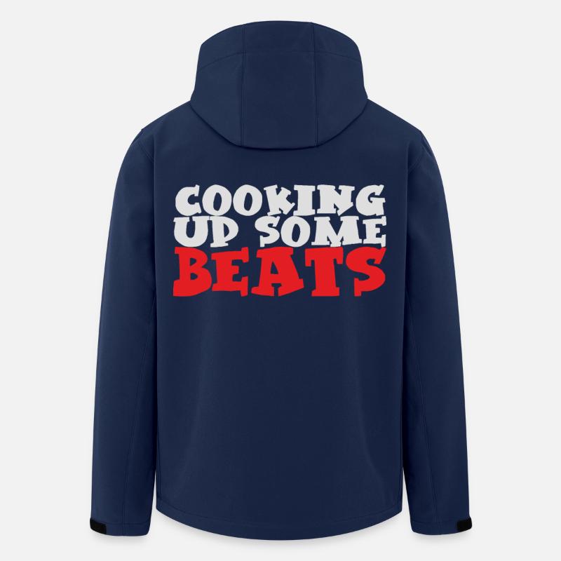 einige Beats kochen - Recycelte Männer Softshell-Jacke von Stanley/Stella - Navy