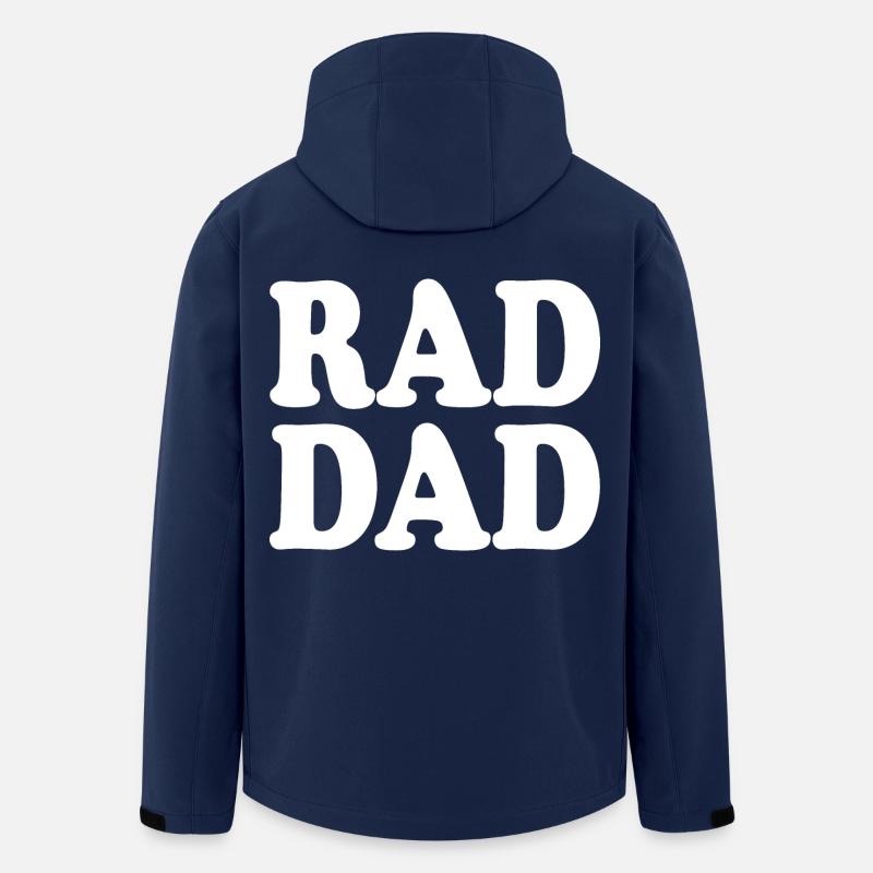 Rad dad - Recycelte Männer Softshell-Jacke von Stanley/Stella - Navy
