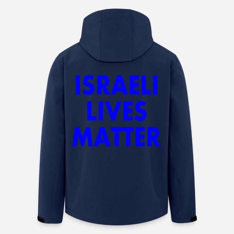 Israeli lives matter - Recycelte Männer Softshell-Jacke von Stanley/Stella - Navy