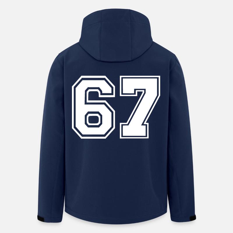67 - Recycelte Männer Softshell-Jacke von Stanley/Stella - Navy
