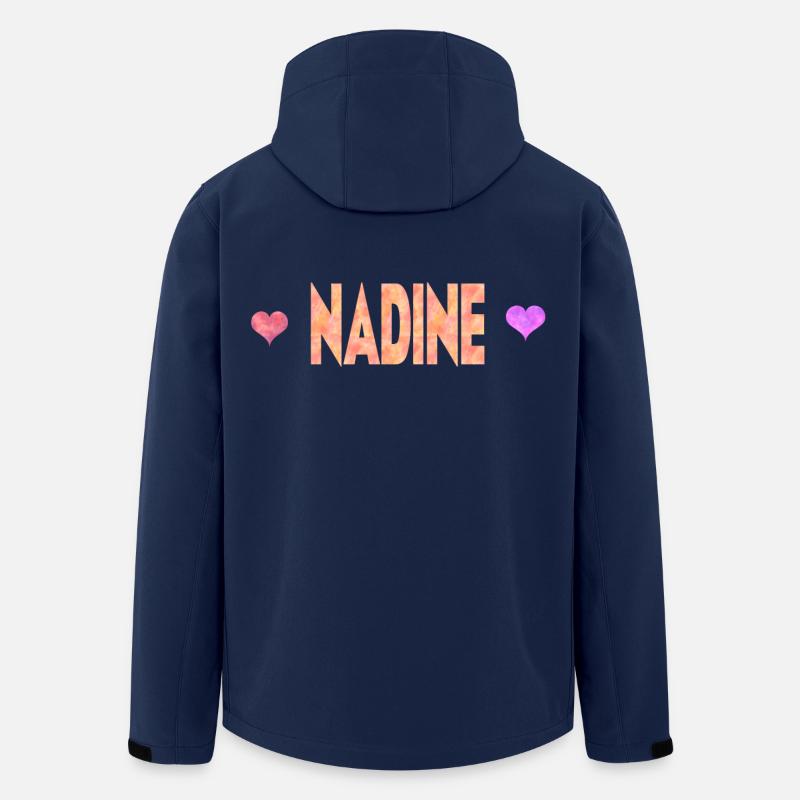 Nadine - Recycelte Männer Softshell-Jacke von Stanley/Stella - Navy