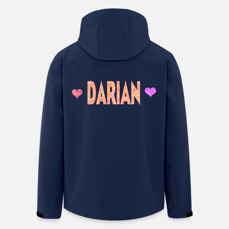 Darian - Recycelte Männer Softshell-Jacke von Stanley/Stella - Navy