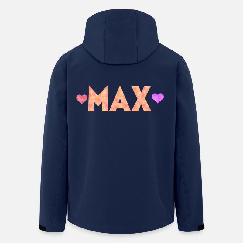 Max - Recycelte Männer Softshell-Jacke von Stanley/Stella - Navy