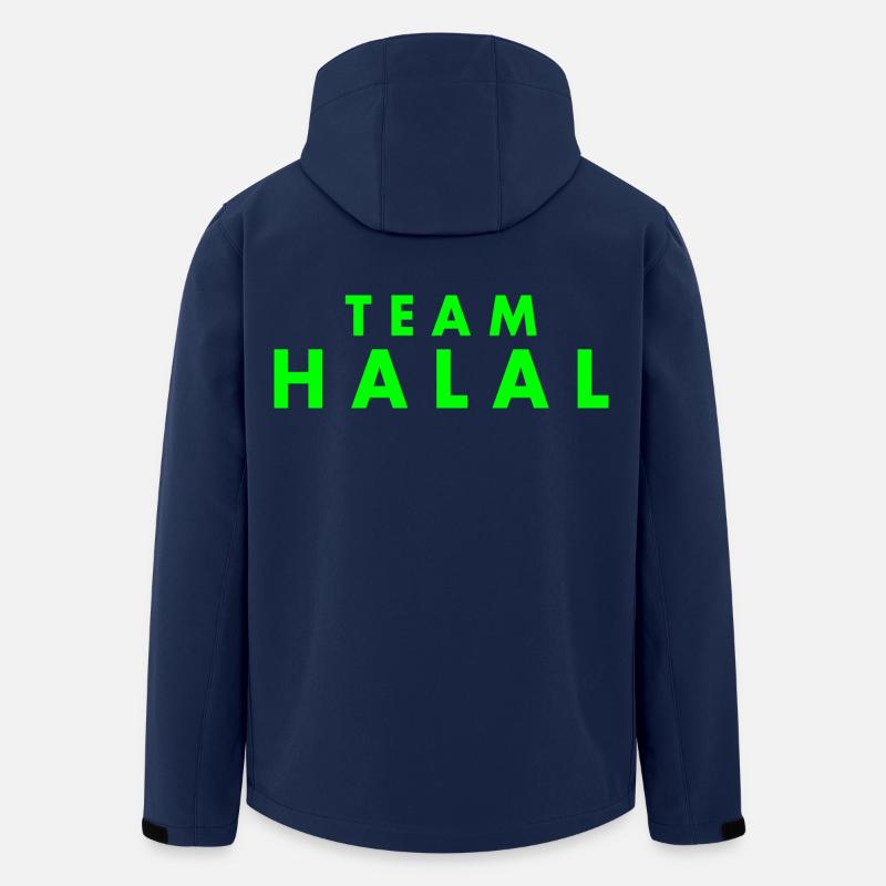 Team halal - Recycelte Männer Softshell-Jacke von Stanley/Stella - Navy