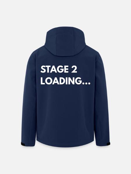 Stage 2 Loading – Performance Car Shirt - Recycelte Männer Softshell-Jacke von Stanley/Stella - Navy