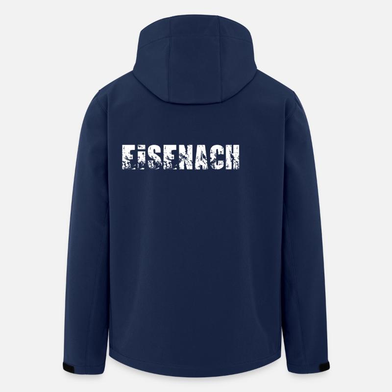 Eisenach - Recycelte Männer Softshell-Jacke von Stanley/Stella - Navy