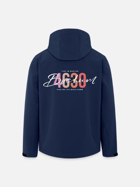 Bochum - Recycelte Männer Softshell-Jacke von Stanley/Stella - Navy