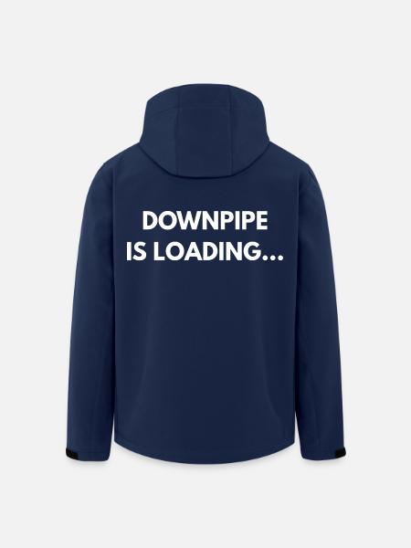 Downpipe Is Loading – Car Culture Tuning Shirt - Recycelte Männer Softshell-Jacke von Stanley/Stella - Navy