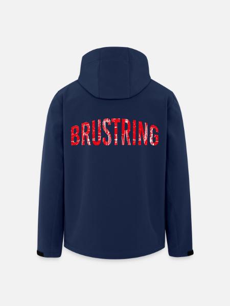 Stuttgart Brustring - Recycelte Männer Softshell-Jacke von Stanley/Stella - Navy