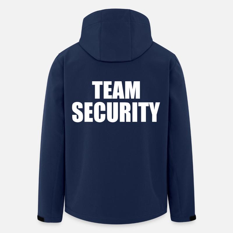 Team security - Recycelte Männer Softshell-Jacke von Stanley/Stella - Navy