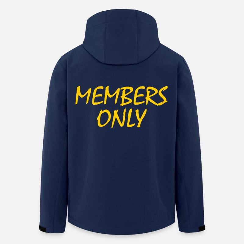 Members only - Recycelte Männer Softshell-Jacke von Stanley/Stella - Navy