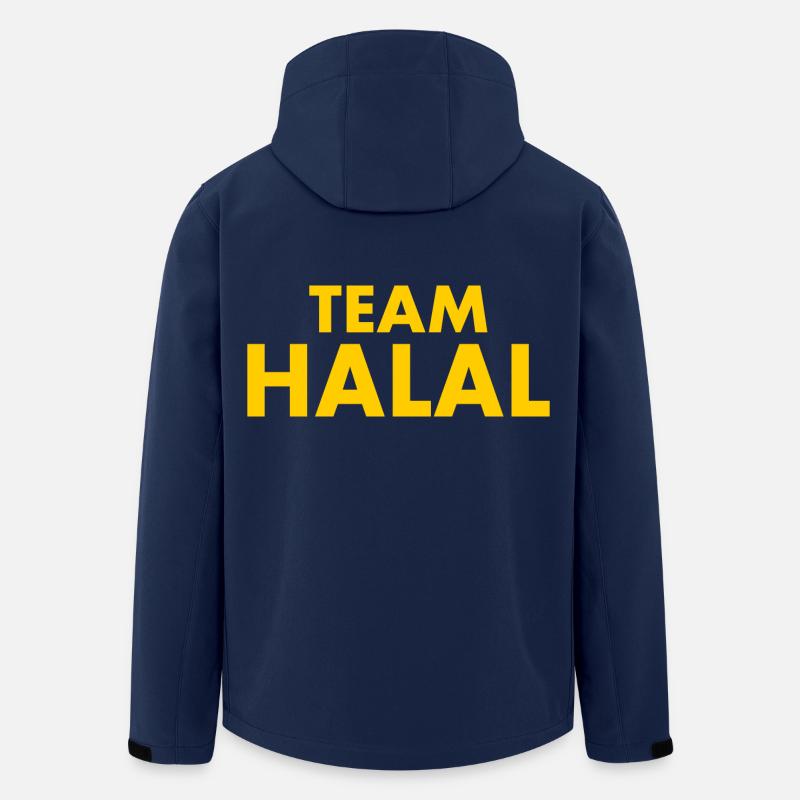 Team halal - Recycelte Männer Softshell-Jacke von Stanley/Stella - Navy