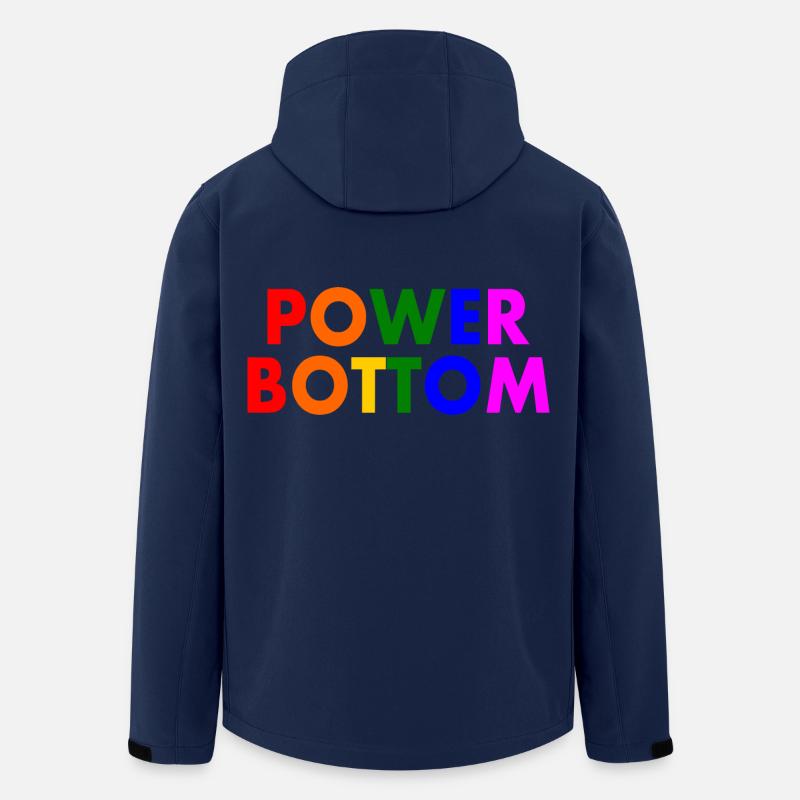 Power bottom - Recycelte Männer Softshell-Jacke von Stanley/Stella - Navy