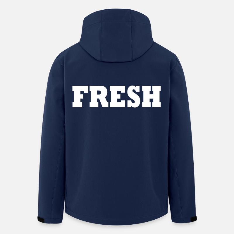 Fresh - Veste softshell homme en polyester recyclé Stanley/Stella - marine
