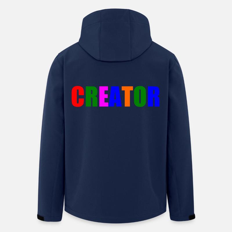 Creator - Veste softshell homme en polyester recyclé Stanley/Stella - marine