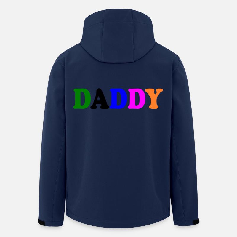 Daddy - Recycelte Männer Softshell-Jacke von Stanley/Stella - Navy