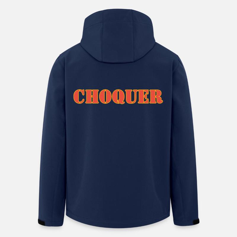 CHOQUER - Veste softshell homme en polyester recyclé Stanley/Stella - marine