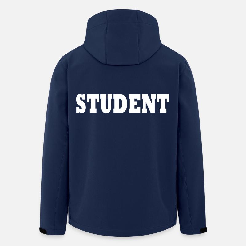 Student - Recycelte Männer Softshell-Jacke von Stanley/Stella - Navy