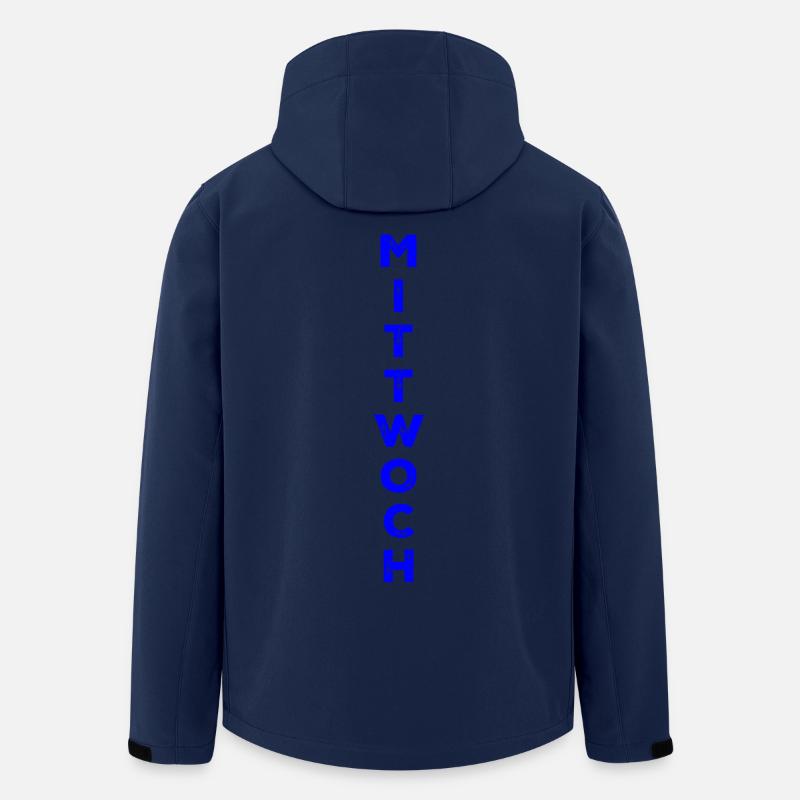 Mittwoch - blau - Recycelte Männer Softshell-Jacke von Stanley/Stella - Navy