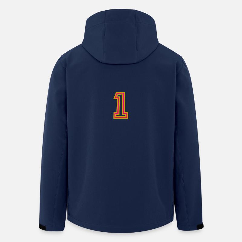 1. 1 JAHR - Recycelte Männer Softshell-Jacke von Stanley/Stella - Navy