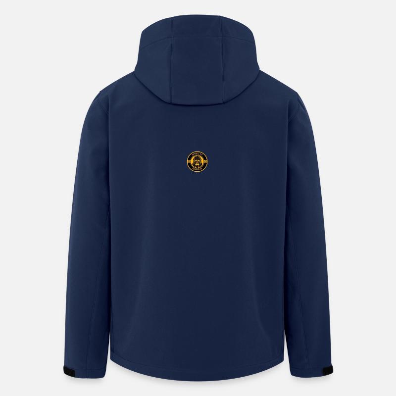 Respect All Fear None - Recycelte Männer Softshell-Jacke von Stanley/Stella - Navy