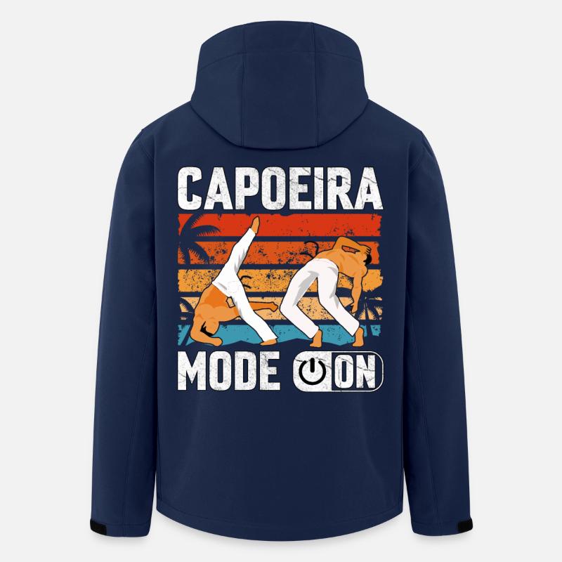 Capoeira Mode On - Men’s Recycled Softshell Jacket by Stanley/Stella - navy